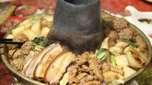 山西北方秋冬季名吃:晋中市榆次铜火锅,来自晋尚家宴的味道!