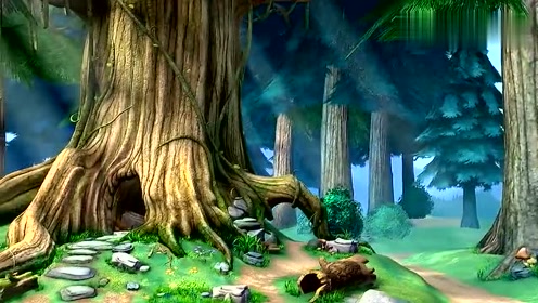 熊出没:熊大告诉熊二卡片是在光头强家捡的,熊二也要去捡