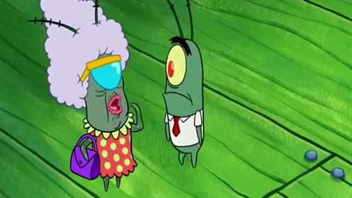 动画片: 章鱼哥不仅变成了肌肉兄贵还成为了痞老板奶奶的梦中情