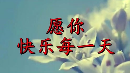 一曲《愿你快乐每一天》送给你,愿你快乐,幸福!