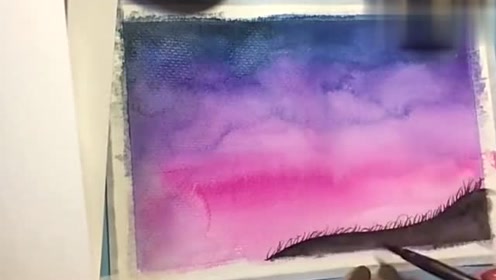 水彩星空 腾讯视频