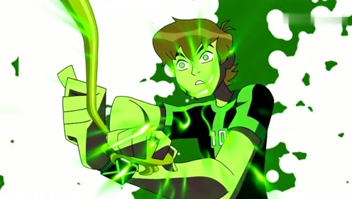 小班在变身的瞬间被寄生物附体,结果反而让omnitrix变的更强了