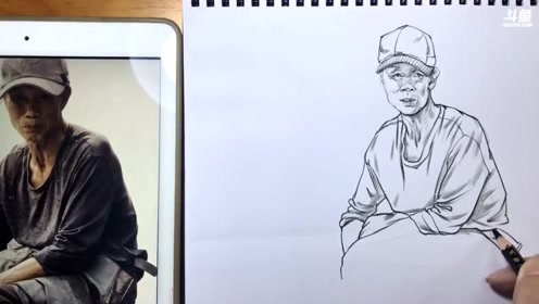 老年女性正面坐姿 腾讯视频
