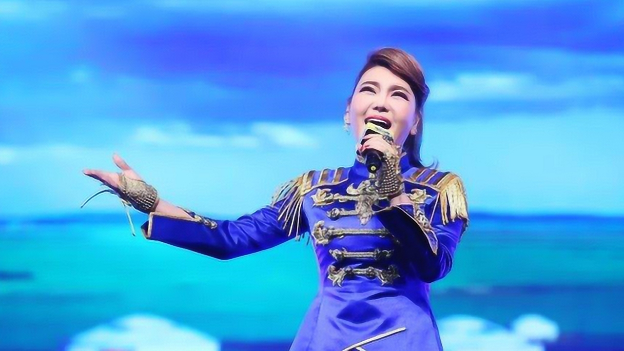 乌兰图雅一首欢乐的歌儿唱起来青春活力歌声太美妙了