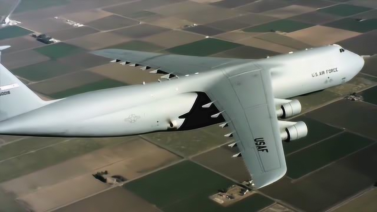 美国c-5银河运输机,超燃混剪