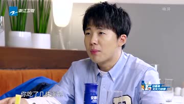 钟汉良在节目上吃鱼：我以前是素食者，现在不是了