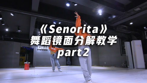 [图]Lisa版《Senorita》舞蹈镜面分解教学part2，热舞撩人