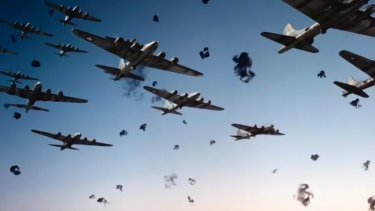 二战中用成群堡垒轰炸机进行地毯式洗地,战损率太高:战争巨制