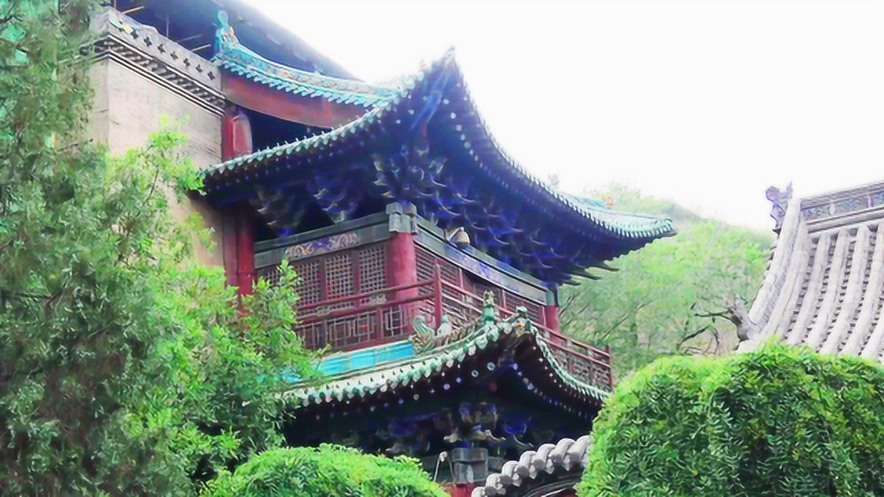 太原尖草坪土堂村的净因寺,又名大佛寺,10米高土堂大佛,文物保护单位
