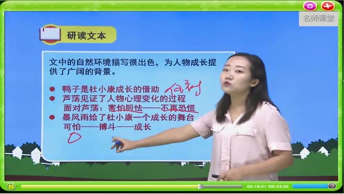 九年级语文上册16 孤独之旅(曹文轩)