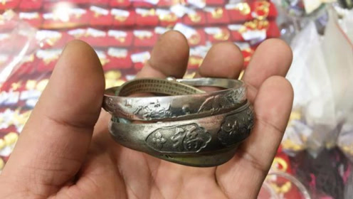 50元网上就能买到几十克包邮的纯银足银手镯?小汉揭秘假银饰