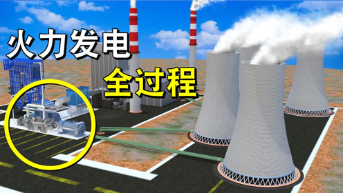 一台烧毁的发电机,揭秘火力发电全过程