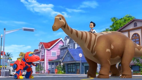 帮帮龙:韦司批评迷惑龙,不应该偷吃和违反交通规则!