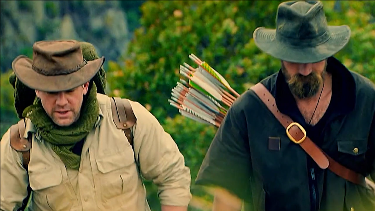 一个厨师一个猎人,在寒冷的北极圈生存7天,他们吃上了蜜汁烤鱼