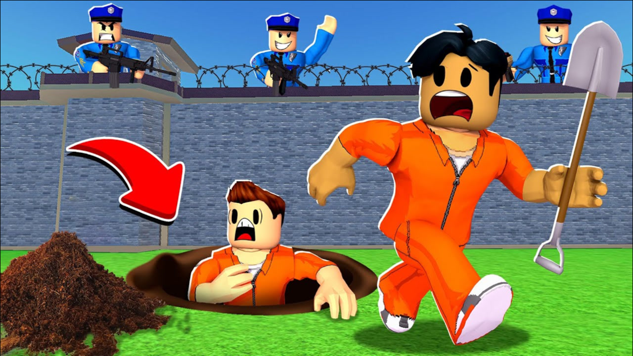 roblox菜鸟故事:我去超市购物回来却被关进了监狱里!小飞象解说