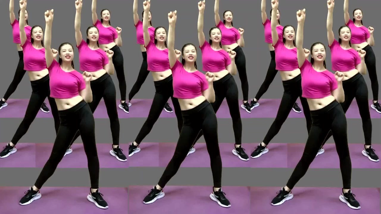 很时髦的减肥操视频,双臂交叉扭屁股,每天几分钟,10天瘦小腹 !