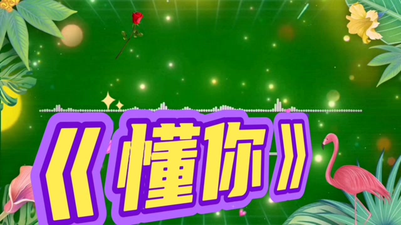 经典歌曲《懂你》