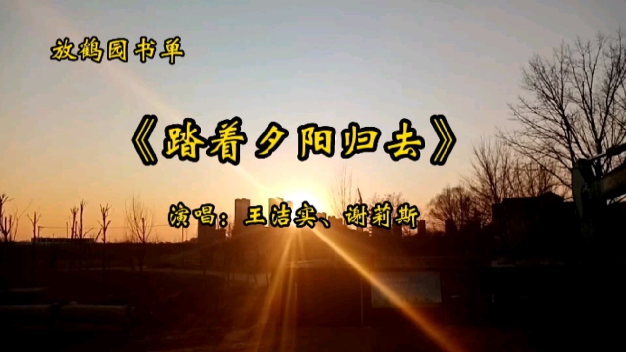 刘文正这首踏着夕阳归去当年太流行了校园里都是这首歌