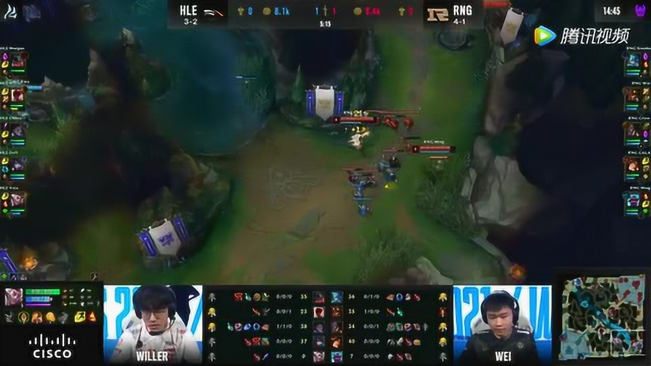 【回放】S11小组赛第6日 RNG vs HLE