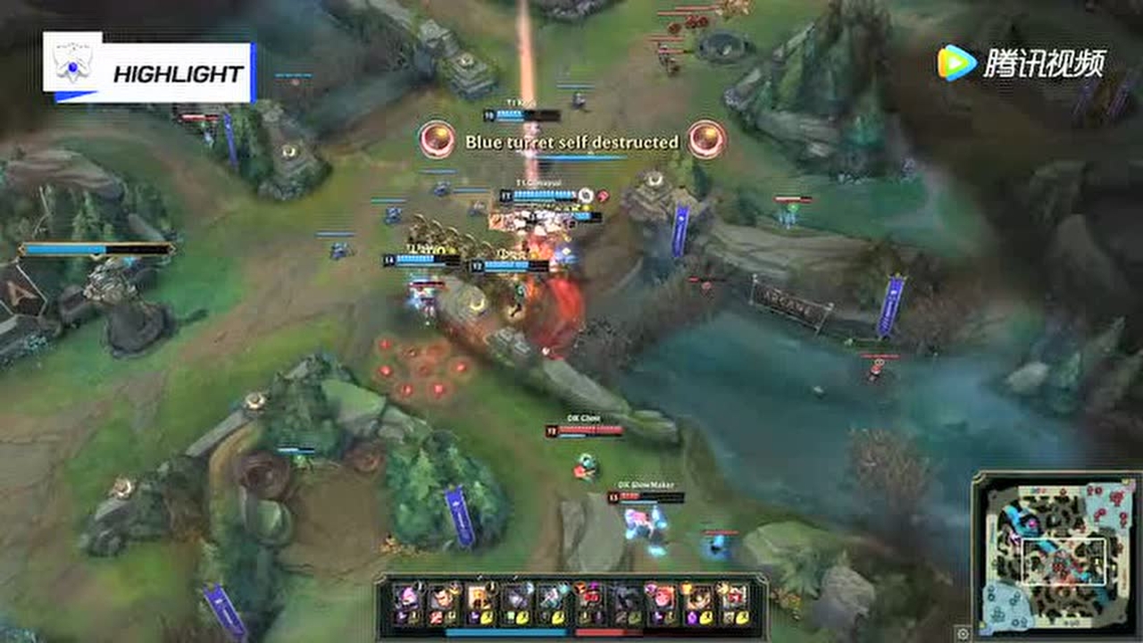 【高光时刻】T1 vs DK 第5局