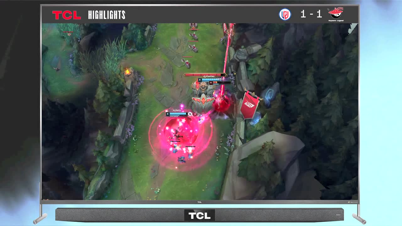 【高光时刻】LGD vs AL 第2局