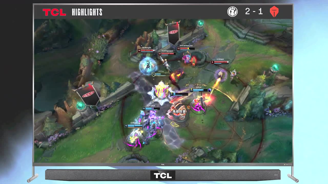【高光时刻】IG vs TES 第3局