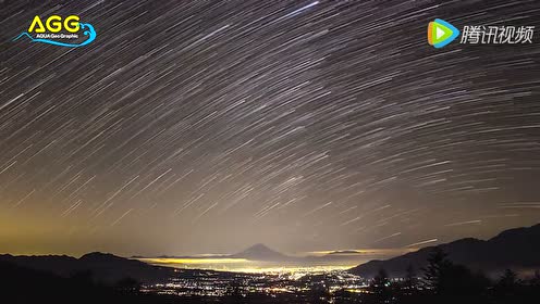 富士山夜景 腾讯视频