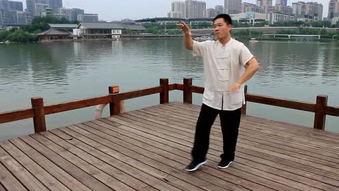 曲江公园 张勇谋 意拳道老师 健舞展示