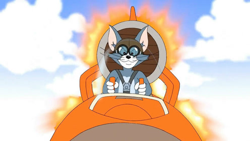 猫和老鼠:汤姆杰瑞不愧是老司机!开火箭把世界名胜都毁了