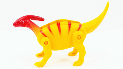 恐龙玩具副栉龙 趣味玩具变形蛋