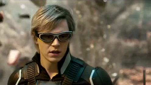 速度快到时间都停止的快银,第一次见到老爸万磁王,说话都磕巴了