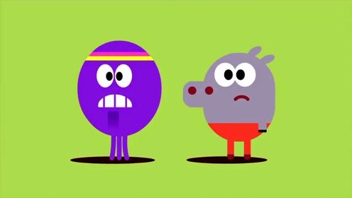 《嗨道奇第一季》哈哈,海皮的头上有一只青蛙