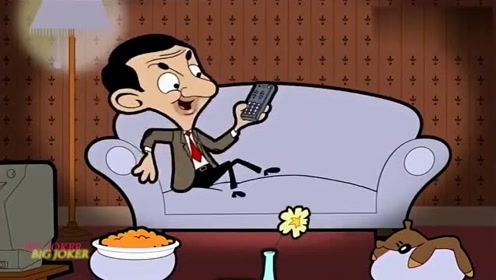 憨豆先生家的沙发太调皮了,还能不能好好的看电视了?