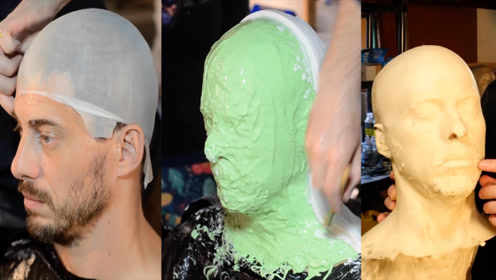 电影中96%演员多变的奇异造型需要它,你敢尝试全头翻模吗?