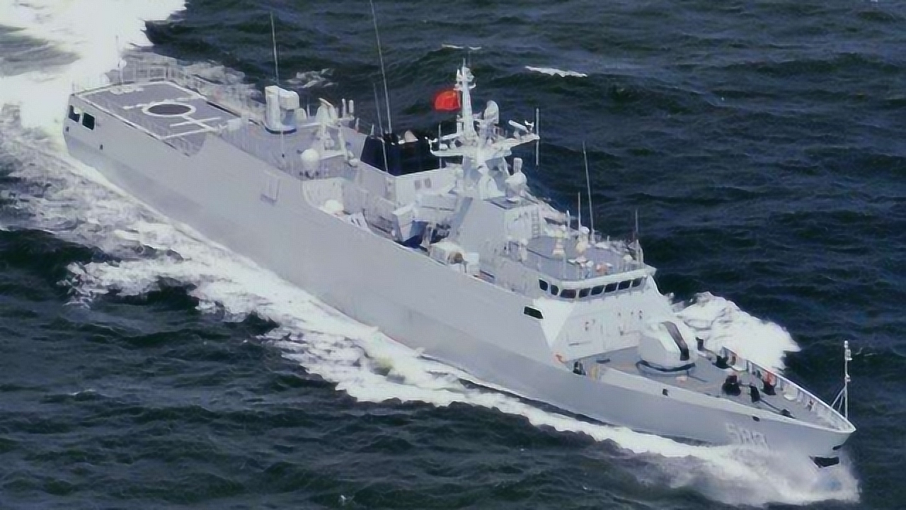 我国海岸线的"守护神",056护卫舰体型虽小,蕴藏着庞大能量