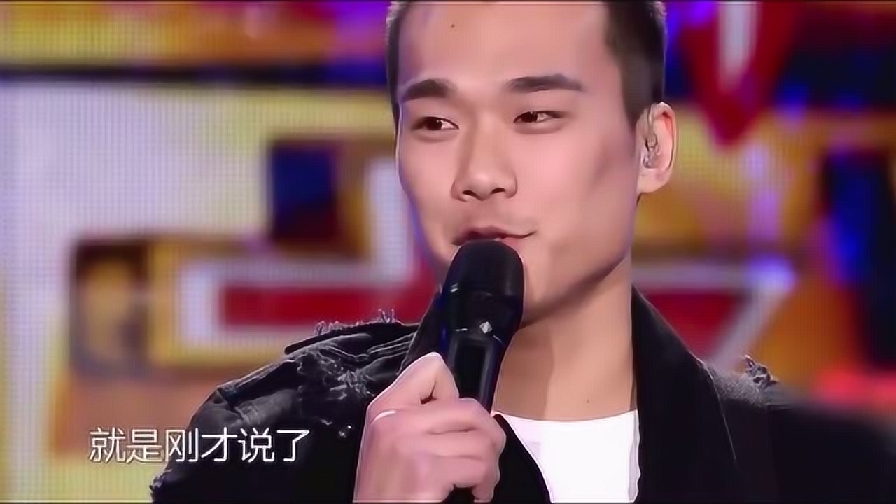 耿斯汉唱的《礼物》很喜欢摇滚风,很有男人气概