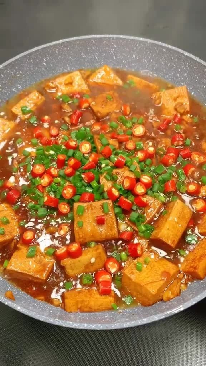 红烧豆腐,家常做法,味道绝了