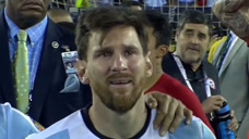 梅西的眼泪让人心碎！美洲杯决赛踢飞点球 梅球王国