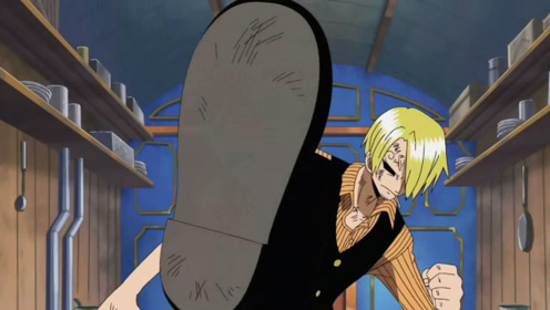 海贼王:山治这整容般的腿技,一顿胖揍,敌人居然变得更好看了