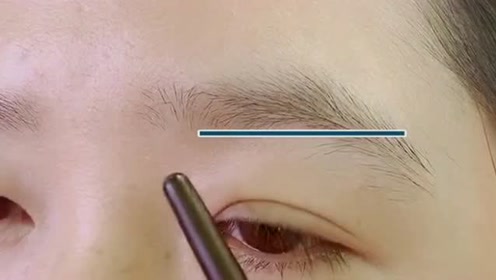 眉尾严重下垂的眉毛,一定要按照这两个步骤修,才能显得干净好看!