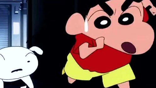 蜡笔小新:奔跑的太快,旁边的事物就会一扫而过!
