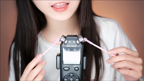 sumimi助眠 超舒服的刷子刷麦声 你能撑多久不睡着?