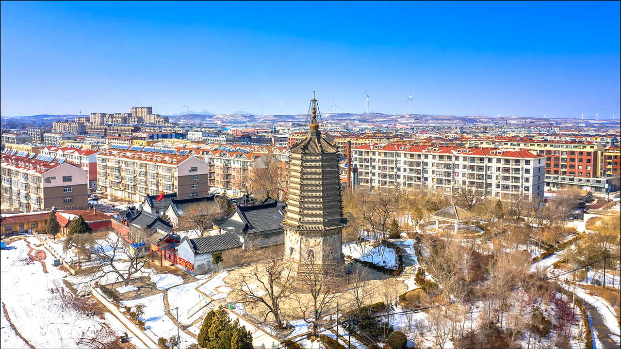 永丰塔,复州古城的标志和历史痕迹,古城拆没了再恢复也只是皮囊