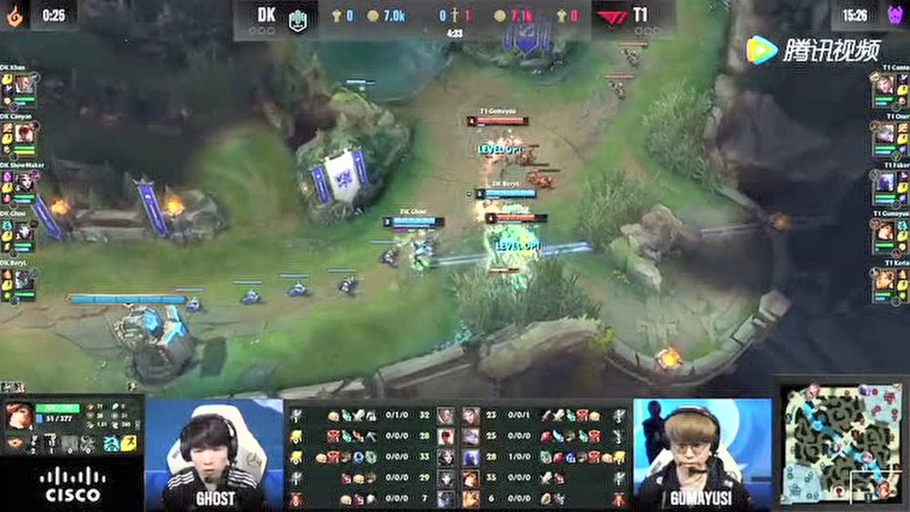 Canyon盲僧灵性反蹲带走波比 Faker军训上路再留Khan