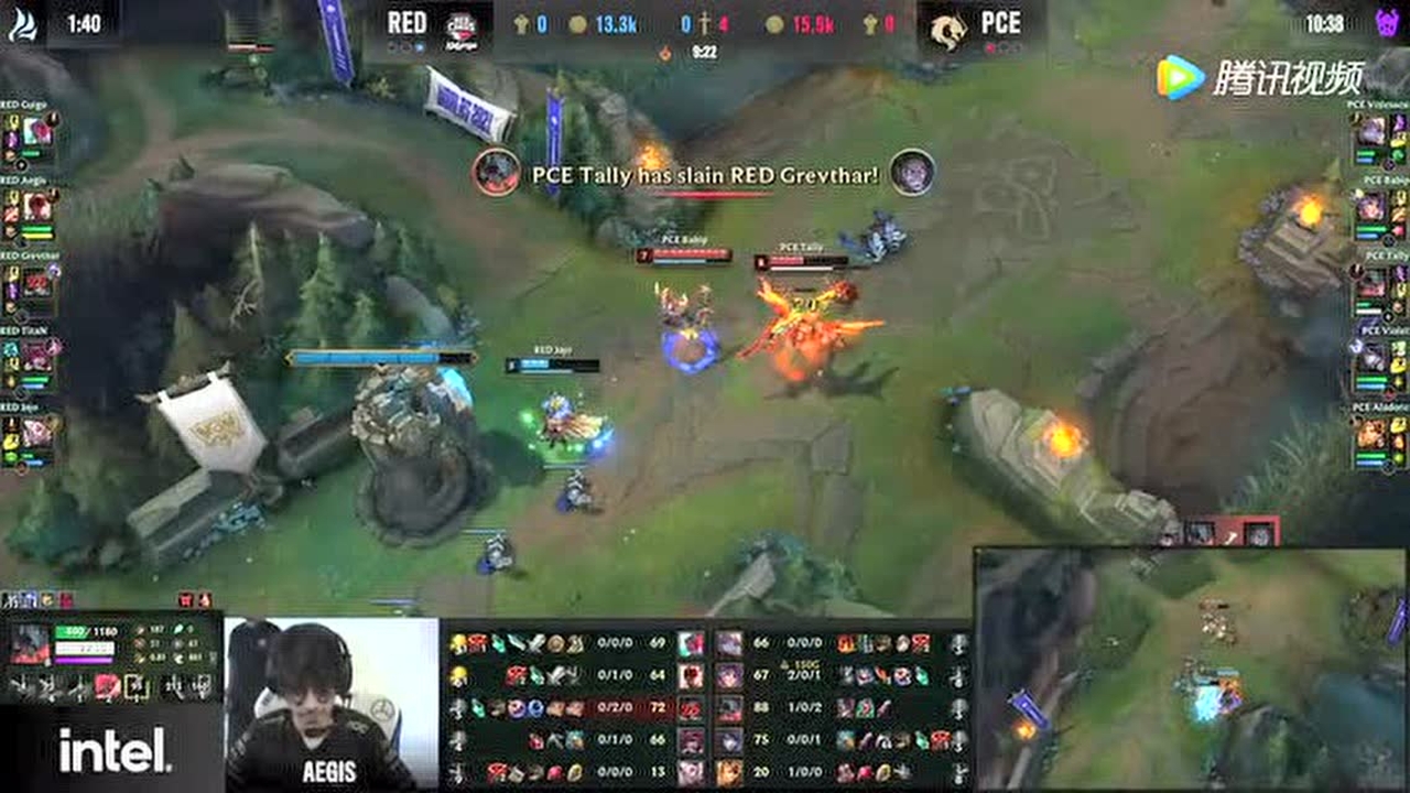 Tally毫不畏惧1v2反杀塞拉斯 永恩盲僧上路合力击杀波比