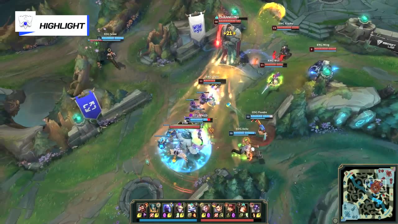【高光时刻】RNG vs EDG 第2局