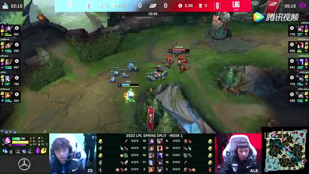 H4CKER赵信下路GANK极限抗塔 ELK金克丝收割双杀