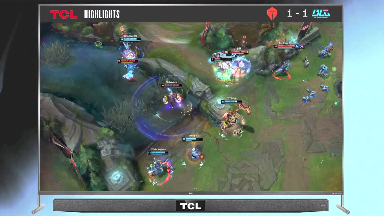 【高光时刻】BLG vs TES 第2局