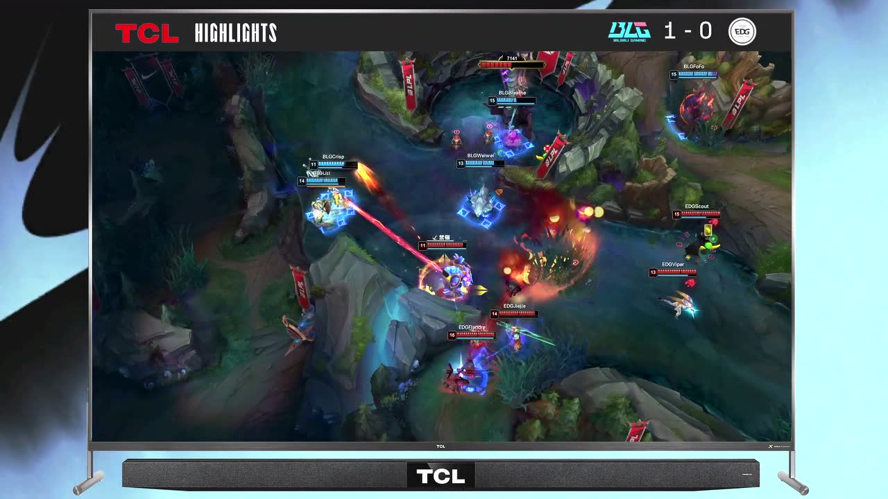 【高光时刻】BLG vs EDG 第1局