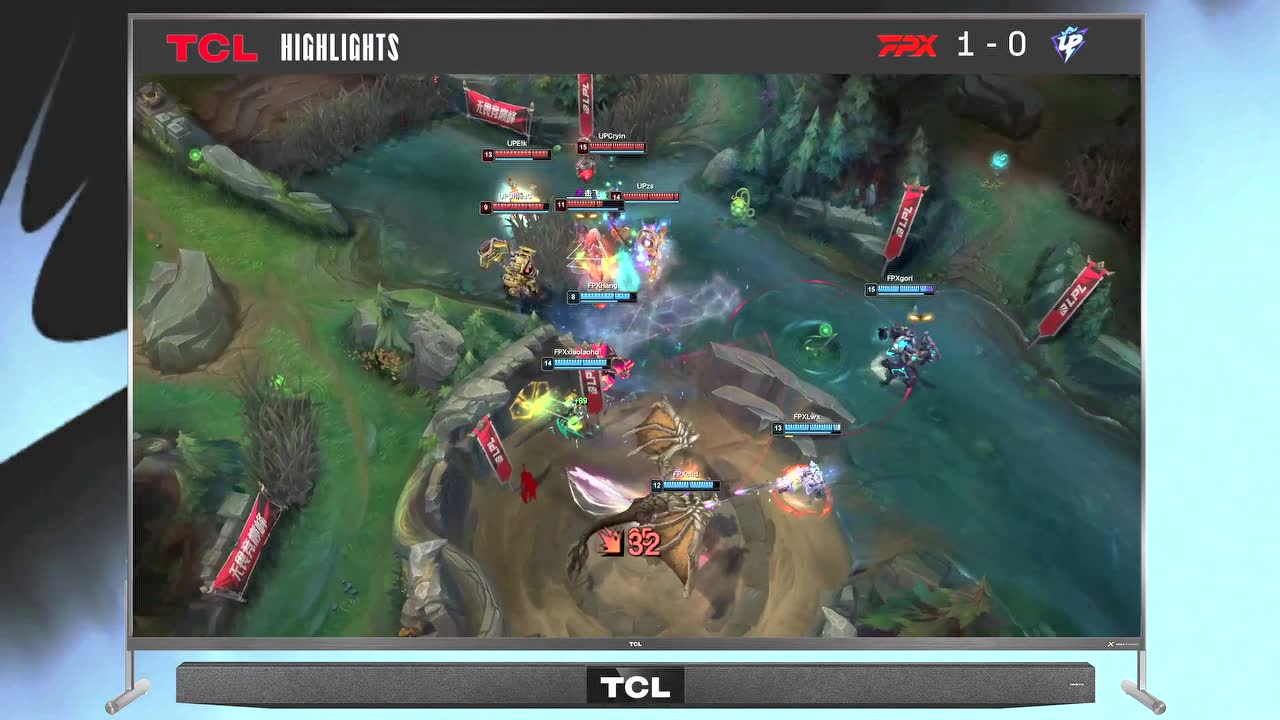 【高光时刻】FPX vs UP 第1局